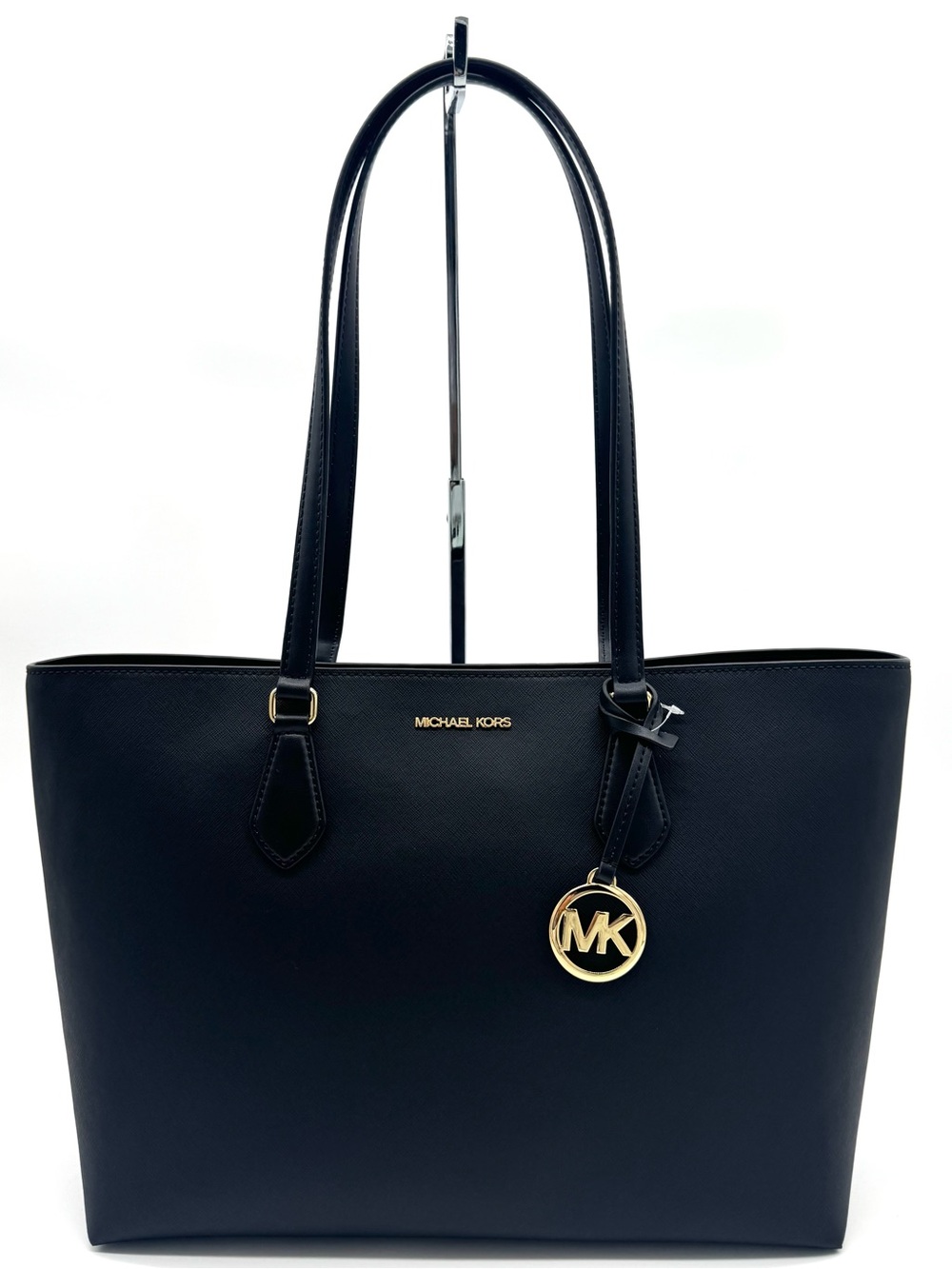 Michael Kors Bag Large Sheila Mf Tote Bag Black/Gold